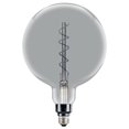 thumbnail image 3 of GE Vintage Style LED Light Bulb, 25 Watt, Smoke, G63 Globe Bulb, Medium Base, 3 of 6