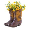 thumbnail image 1 of Eastwind Gifts 38447 Cowboy Boot Planter, 1 of 3