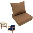 thumbnail image 1 of Home Textile Products Outdoor & Home Cushion Set Removable Cover High Density Seat & Back Cushions For Sofa Or Booth, 1 of 4