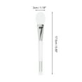 thumbnail image 4 of Unique Bargains 2 Pcs Smooth Face Mask Brush Double-headed White, 4 of 5