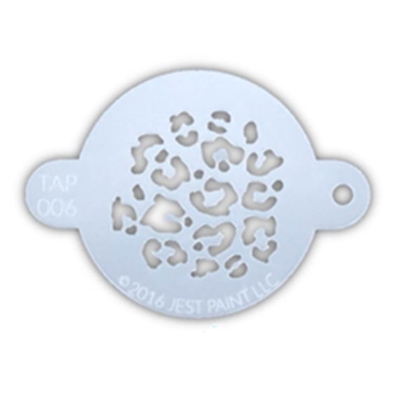 TAP 006 Face Painting Stencil - Animal Print