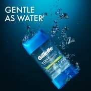 Gillette Antiperspirant Deodorant for Men, Clear Gel, Power Rush, 3.8 oz