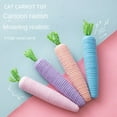 thumbnail image 4 of Carrot-Shaped Cat Toy with Bell, Interactive Teaser Wand for Indoor Play, Plush Chew and Scratch Accessory, 4 of 9