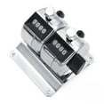 thumbnail image 1 of GOGO 2-Unit Desktop Mechanical Tally Counter Clicker with Base Mount, Resettable Manual 4 Digit Counter Mount Stand, 1 of 7