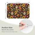 thumbnail image 4 of Pofeuu Sunflowers Mushrooms Print Hem Mat 40x60 - Multipurpose Doormat for Indoor & Outdoor Use - Welcome Your Guests with our Entrance Mat, 4 of 6