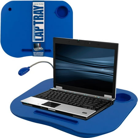 Laptop Lap Desk Led Desk Light And Cup Holder By Lavish Home