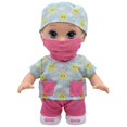 thumbnail image 2 of New Adventures 8"" Playtime Doll Friend Hero en verde azulado, 2 of 5