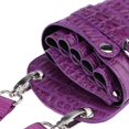 thumbnail image 4 of Durable Cuero de Bolsa de Tijeras Cabello Herramientas de Peluquería para Mascotas Estuche para Bolsa , Púrpura Yinane Estuche para tijeras, 4 of 8