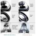 thumbnail image 3 of 1 PK Call Bell All-Metal Construction Desk Bell Counter bell Service for Hotel Bank, 3 of 6