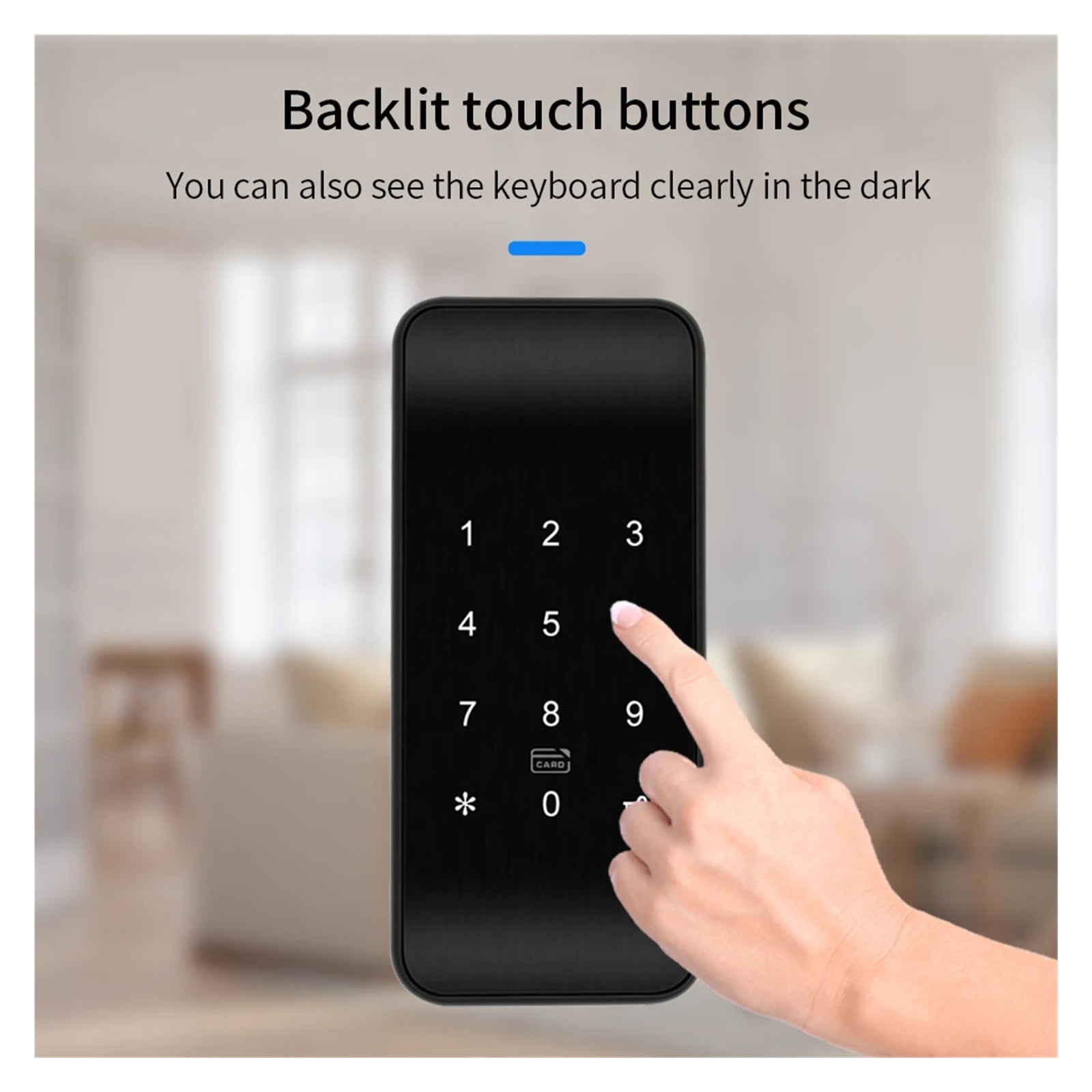 Fingerprint Smart Drawer Lock Electronic Cabinet Lock Unlock Intelligent Keyless Sensor Install Easy