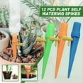 Qiyifuwang 12PCS Automatic Self Watering Spikes With Control Tap Switch