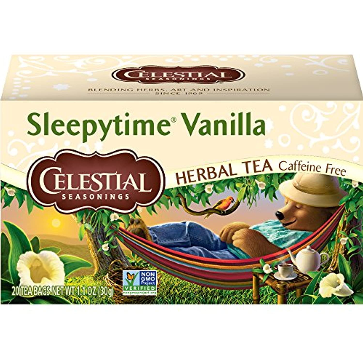 Celestial Seasonings Herbal Tea, Sleepytime Vanilla , 20 Count