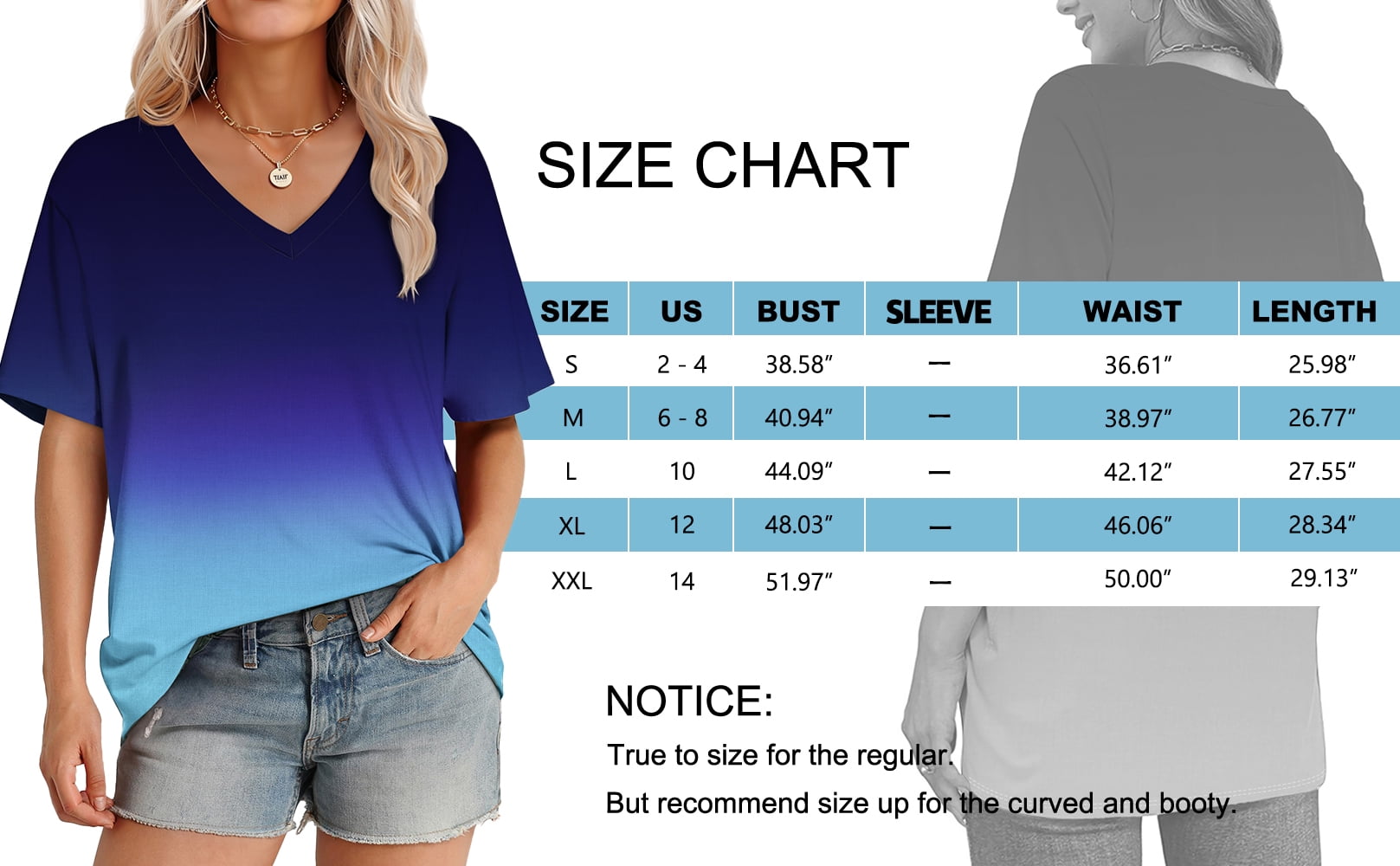 MOSHU Womens T-Shirts V Neck Short Sleeve Loose Tees Tops Casual Tie Dye Shirts for Women
