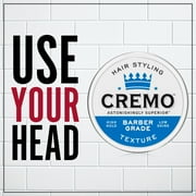 Cremo Hair Texture Paste, High Hold, Low Shine, All Hair Types, 4 oz