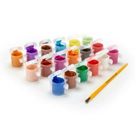 Crayola Washable Kids Paint Set, 18 Assorted Colors, Craft Supplies, Gift For Kids