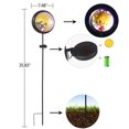 thumbnail image 3 of Joveco 4 Packs Metal Angel Solar Lights with Metal Stake Waterproof Flower Fairy Round Solar Lights For Garden Patio Yard Home Decor, 3 of 6