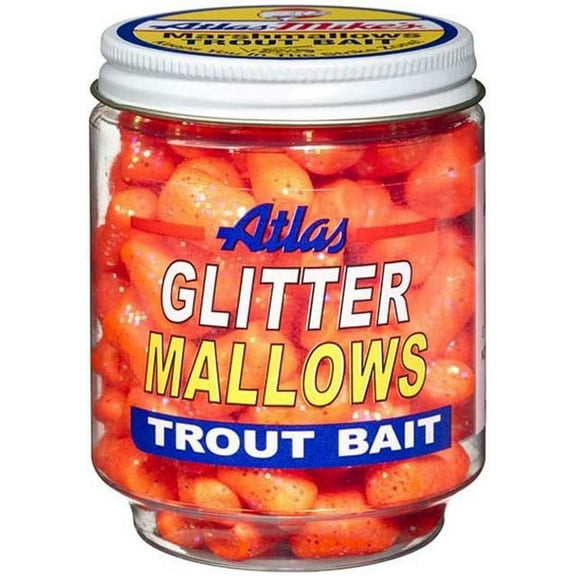 Atlas Mike's Glitter Mallows, Orange/Garlic 32033
