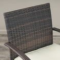 thumbnail image 2 of Rosario 5 Piece Outdoor Square Wicker Dining Set, Multibrown, 2 of 8