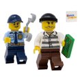 thumbnail image 1 of Minifigura LEGO City: Oficial de policía persiguiendo a un ladrón, 1 of 4