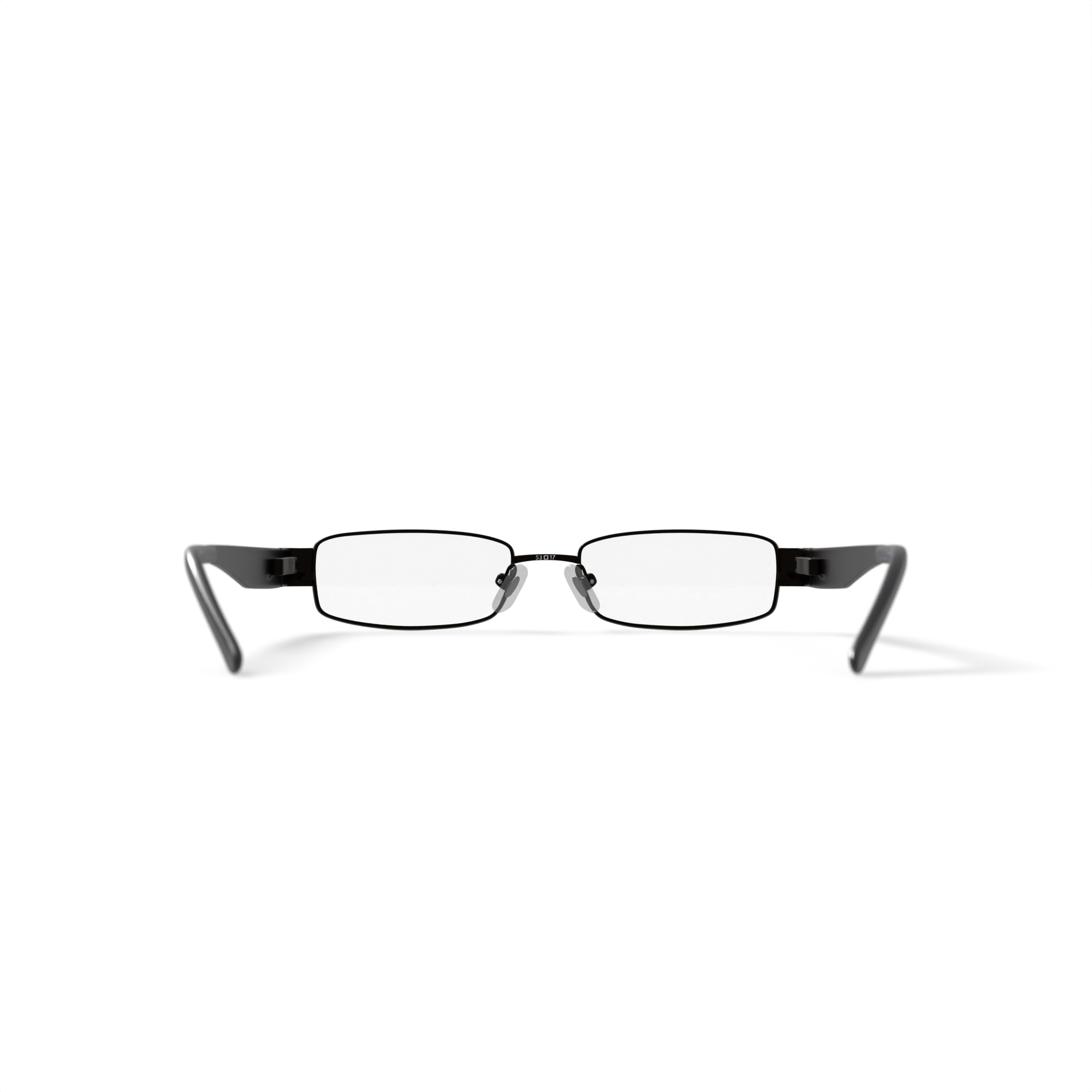 Walmart Men's FM9189 Rectangular Prescription Eyeglasses with Case, Matte Gunmetal