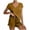 Yellow, variant on biudgviw Womens Pajama Sets Comfy Sleeveless Sleepwear Summer V Neck Tank Top with Ruffle Hem Shorts Pj Set 2 Piece Loungewear