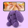 thumbnail image 6 of Tikeitoo Crochet Kit for Beginners, Amigurumi Crochet Bunny Knitting Kit with Crochet Yarn, Easy Crochet Animal Kit for Beginners Crochet Kit for Adults with Step-by-Step Video for Crochet Gifts, 6 of 8