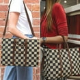 thumbnail image 6 of Lohol Tote Bag for Women Work 15.6 inch Canvas Shoulder Bags Computer Messenger Purse Teacher Handbag Office Briefcase khaki-black, 6 of 10