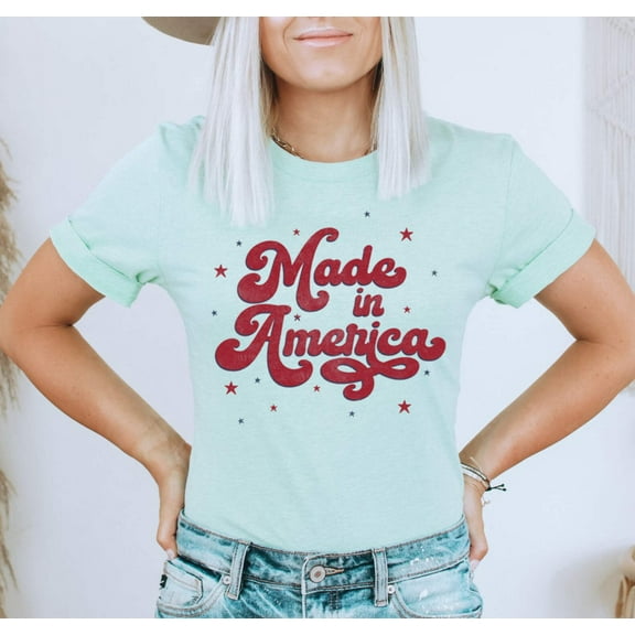 MADE IN AMERICA Graphic Short sleeve T-Shirt