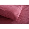 thumbnail image 4 of Messy Bed Washed Cotton Comforter Mini Set, King, Red, 4 of 6