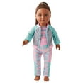 thumbnail image 5 of My Life As Doll 2 Pack Fashion Bundle, Includes Pleadted Metallic Skirt and Pink Camo Active Outfit for 18" Dolls, 5 Pieces, 5 of 5
