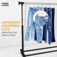 thumbnail image 4 of Perchas para pantalones y faldas Hanger Central Premium, 35 cm, paquete de 12, 4 of 9