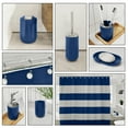 thumbnail image 4 of Hearth & Harbor 20 Piece Bathroom Accessories Set, Navy Blue Bathroom Decor Set, 4 of 9