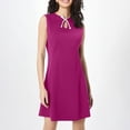 thumbnail image 1 of WILLBEST Vestido Floreado Para Mujer, Vestido Informal De Verano De Color Liso Sin Mangas, Ajustado, Elástico, Cuello Redondo, Con Cremallera Y Cómodo Y Transpirable., 1 of 3
