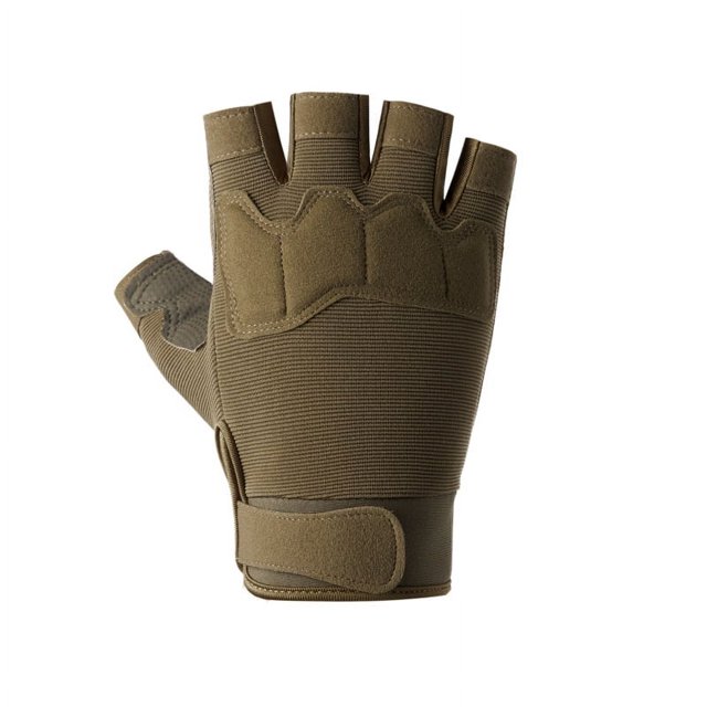 Guantes tácticos de medio dedo para hombres y mujeres, paracaidistas al aire libre, guantes protectores de pesca, cómodos y transpirables
