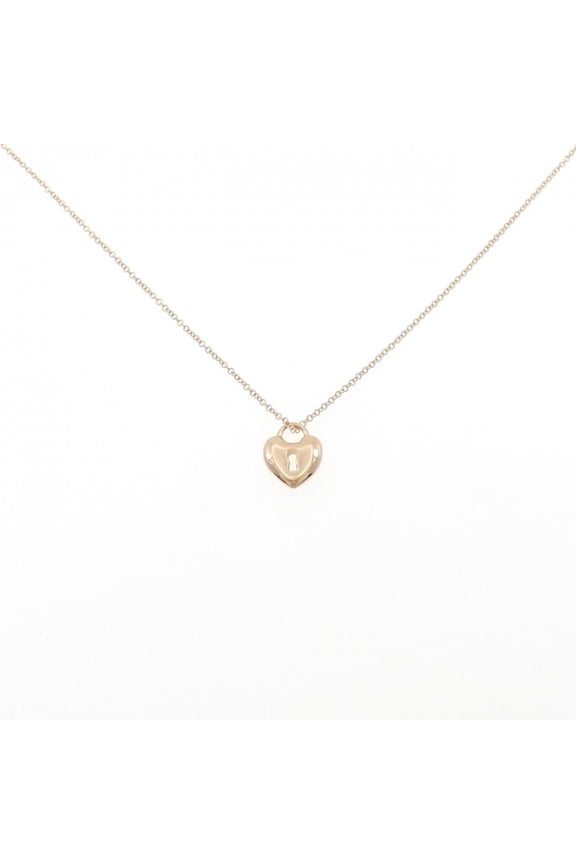 Pre-Owned Tiffany Heart Lock Mini Necklace (Good)