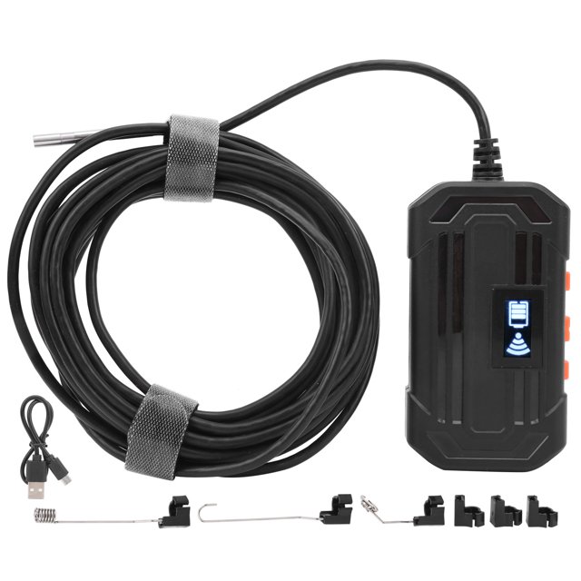 Inspection Camera Endoscope, Wireless Endoscope, With 6 LED Lights For Electrical Maintenance,Drainage Car Engine Maintenance 2m / 6.6ft,5m / 16.4ft,10m / 32.8ft