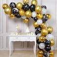 thumbnail image 3 of Xiao Hua Globos metálicos dorados de 10 pulgadas, 60 unidades, globos cromados de látex para fiestas de baby shower, bautizos, cumpleaños y decoraciones para fiestas., 3 of 4