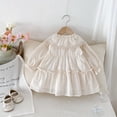 thumbnail image 6 of MEZZALL Girls Summer Casual Dress With Floral Print And Ruffle Sleeves For Toddler And Kids Party O-Neck Relaxed Fit Dresses, 6 of 6