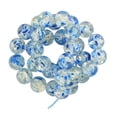 thumbnail image 3 of 35x sueltas Piedras Resultados de la joyería Artesanía de bricolaje Yuyangstore  Cuentas redondas de cuentas sueltas transparentes, 3 of 8