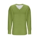 thumbnail image 3 of HongQid Plus-Size Shirts for Women Trendy V Neck Tops Oversized Long Sleeve Tees Dressy Pullover Tunics, 3 of 4