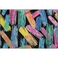 thumbnail image 2 of Addison Rugs Mayfield Premium Machine Washable Transitional Stripes Black Rectangle Rug, 1'8" X 2'6" Machine Washable Transitional Stripes Black Oversized Sherpa Throw Blanket, 2 of 6
