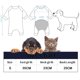 thumbnail image 2 of Pijamas para perros pequeños, mono suave para cachorros y gatos, ropa cómoda para mascotas (león), 2 of 6