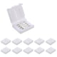 thumbnail image 1 of Conector de Tira Led Rgb de 4 Pines, Divisor Rápido, Paquete de 10, Blanco TOMSHOO Conector, 1 of 6