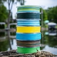 thumbnail image 5 of Reaction Tackle X8 Braided Fishing Line- Moss Green 8 Strand, 5 of 6