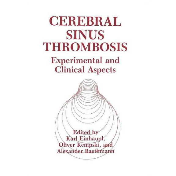 Cerebral Sinus Thrombosis: Experimental and Clinical Aspects, (Paperback)