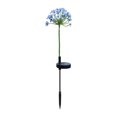 thumbnail image 3 of Yhmxh Solar Garden Stakes Lights for Outdoor Decor, Waterproof Hydrangeas, Lotus & LED Lights with Metal Stake, Decorative Solar Light for Outside Patio Pathway Stockade Backyard Decor (Blue), 3 of 7