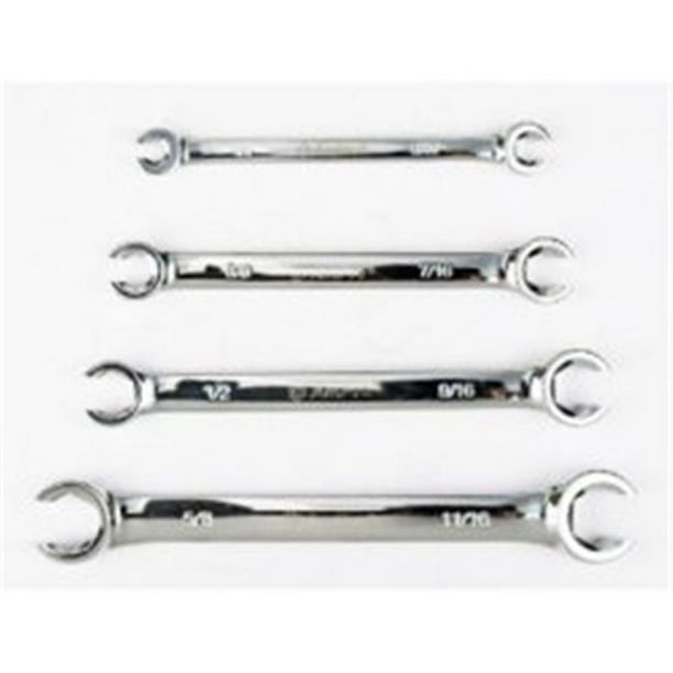 Flare Nut Wrench Set SAE, 4 Piece