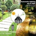 thumbnail image 4 of Solar Torch Light Garden Torch Light Solar Torch Outdoor Waterproof Solar Flame Lights Garden Decoration, Yard Paths (2pack), 4 of 5