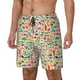 thumbnail image 1 of Fotbe Travel Traje de Baño para Hombre – Shorts de Natación de Secado Rápido con Forro y Bolsillos-Medium, 1 of 6