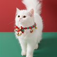 thumbnail image 1 of Festive Holiday Pet Collar for Cats Dogs Christmas Necklace Adjustable for Small Medium Large Safe and Durable Accessory, 1 of 4